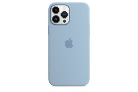 iPhone 13 Pro Max Silicone Case with MagSafe - Abyss Blue - Apple