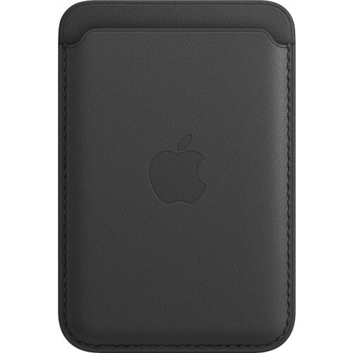 Apple iPhone Leather Wallet with MagSafe - Black