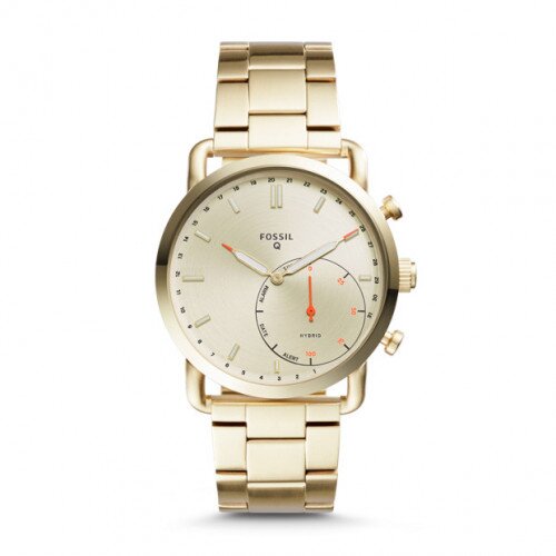 Fossil Hybrid Smartwatch - Commuter Gold-Tone Stainless Steel