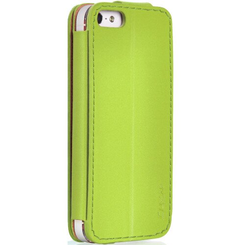 LUXA2 Bliss iPhone 5/5S/SE Leather Case - Green