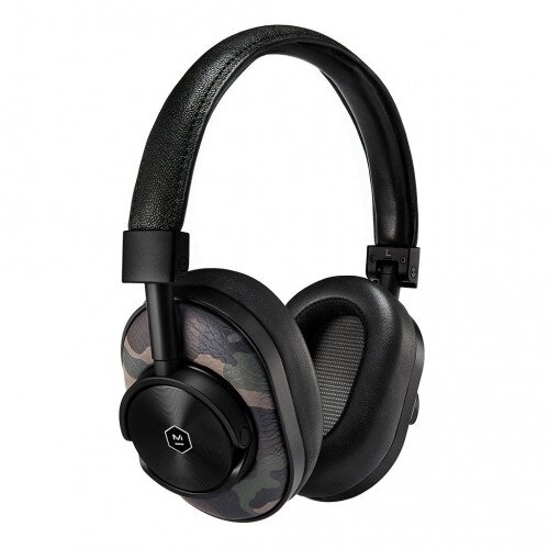 Master & Dynamic MW60 Wireless Over-Ear Headphones - Black Metal / Camo Leather