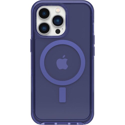 OtterBox iPhone 13 Pro Case for MagSafe Symmetry Series+ Clear Antimicrobial - Feelin Blue