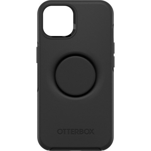 OtterBox Otter + Pop Symmetry Series Antimicrobial Case for iPhone 14 Pro Max - Black