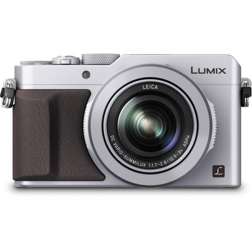 Panasonic LUMIX LX100 Integrated Leica DC Lens Camera - Silver