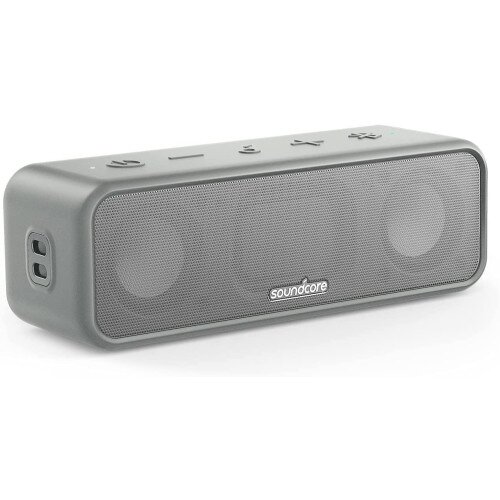 Soundcore 3 Waterproof Bluetooth Speaker - Silver