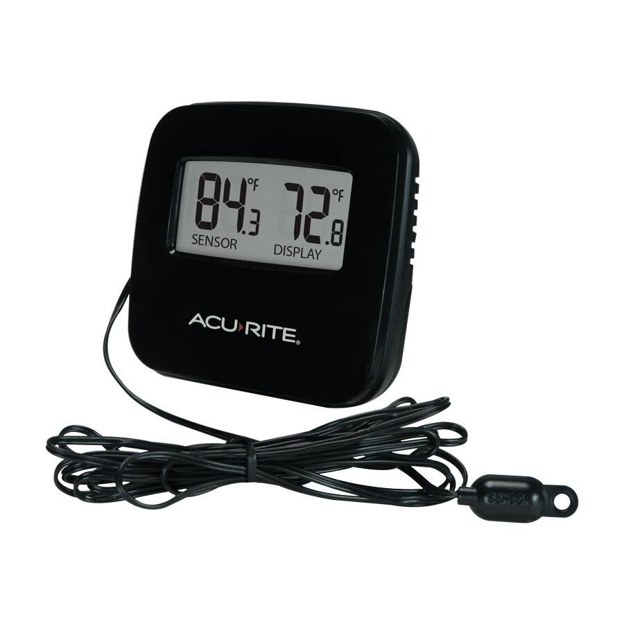 AcuRite Indoor/Outdoor Thermometer with Wired Sensor