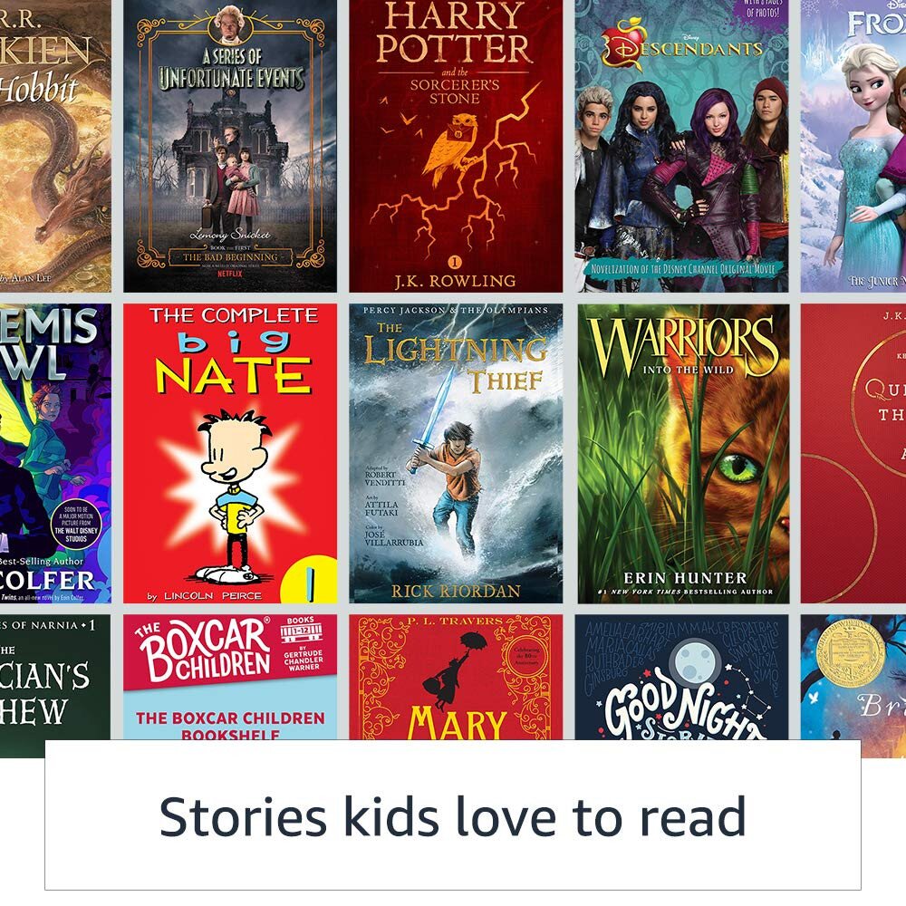 Kindle Kids offers children access to thousands of books