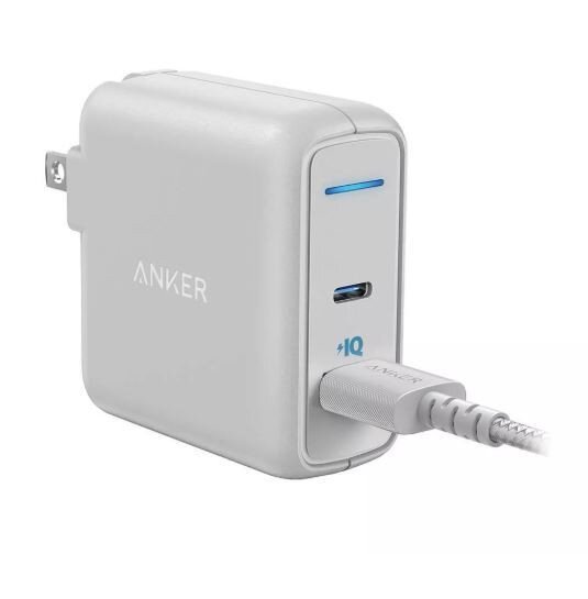 Buy Anker PowerPort C2 27W USB-C wall Charger Combo with A-C 3ft cable  online Worldwide 