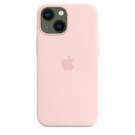 iPhone 13 Pro Max Silicone Case with MagSafe - Chalk Pink - Apple
