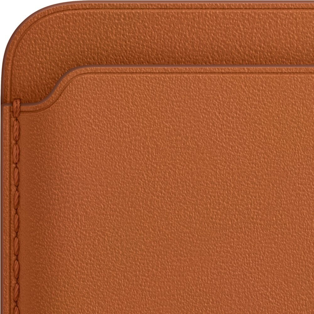 iPhone Leather Wallet with MagSafe - Saddle Brown 