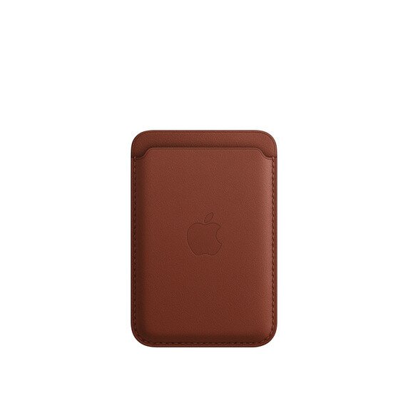Apple Leather Wallet For Magsafe (for iPhone) - Sequoia Green