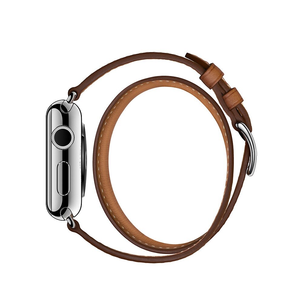 Review: Barenia leather makes this Apple Watch band buttery-smooth