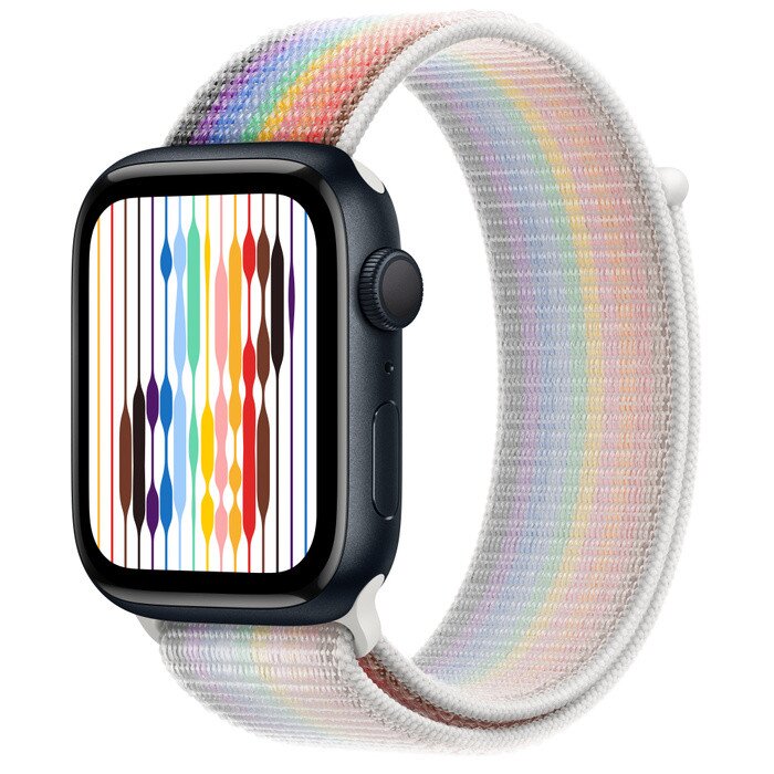 Buy Apple Watch Series 8 - 45mm Midnight Aluminum Case with Pride ...