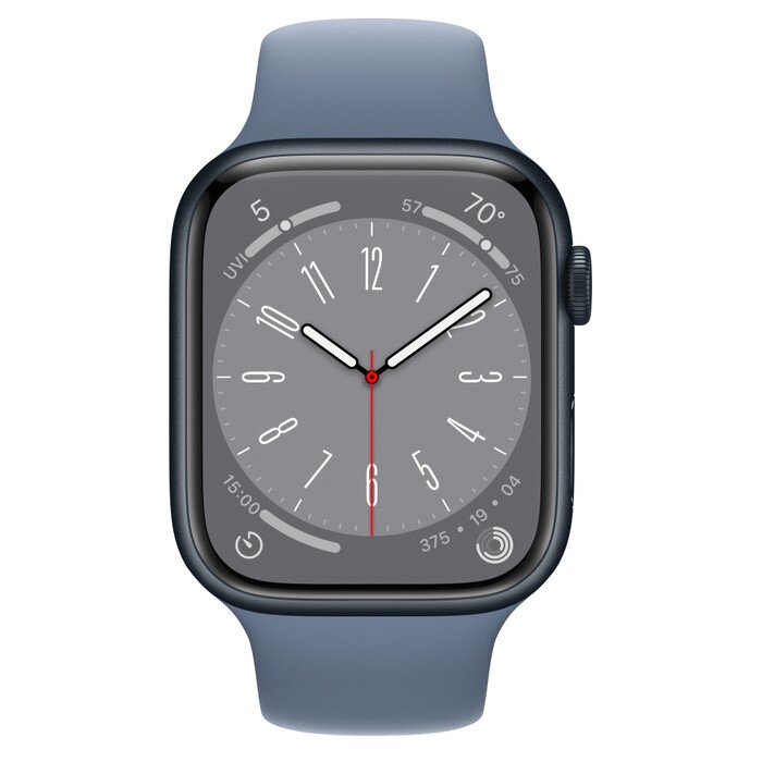 Buy Apple Watch Series 8 - 45mm Midnight Aluminum Case with Slate 