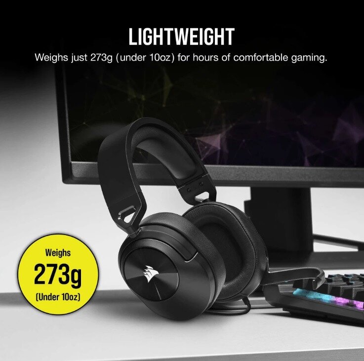 Buy Corsair HS55 Stereo Wired Gaming Headset online Worldwide