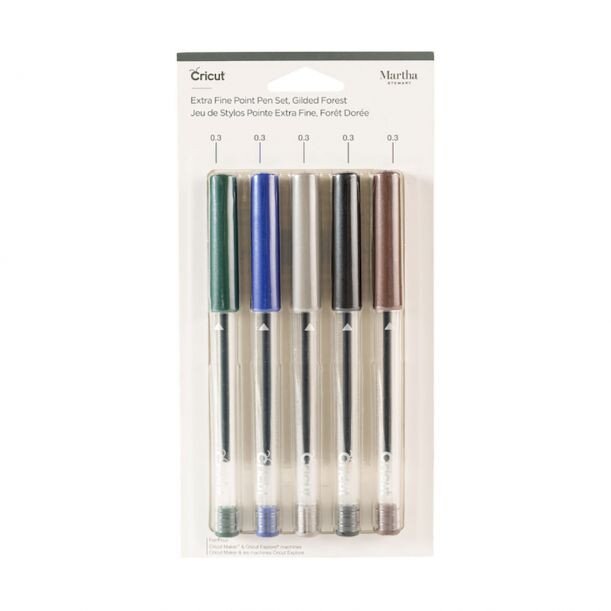 Buy Cricut Extra Fine Point Pen Set, Martha Stewart Gilded Forest