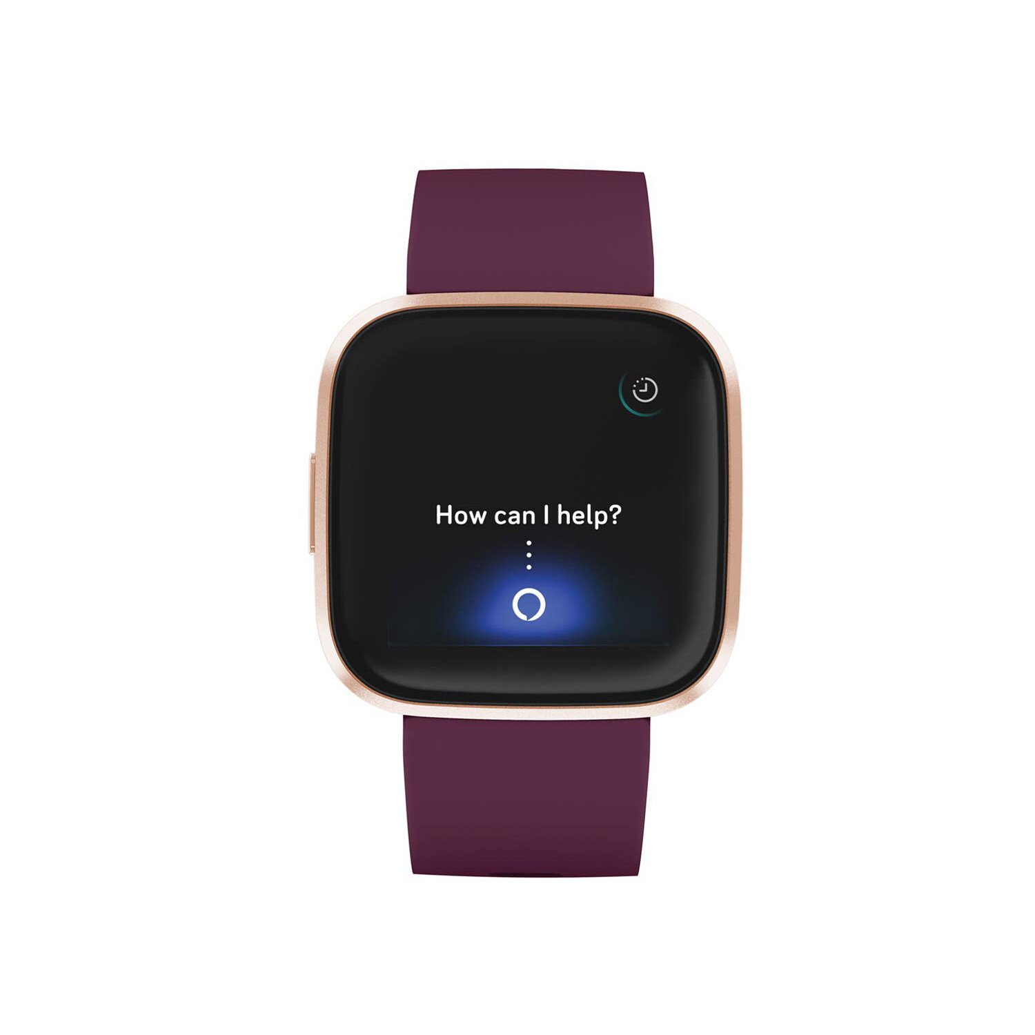 Fitbit Versa 2 Health and Fitness Smartwatch - Petal / Copper Rose Aluminum
