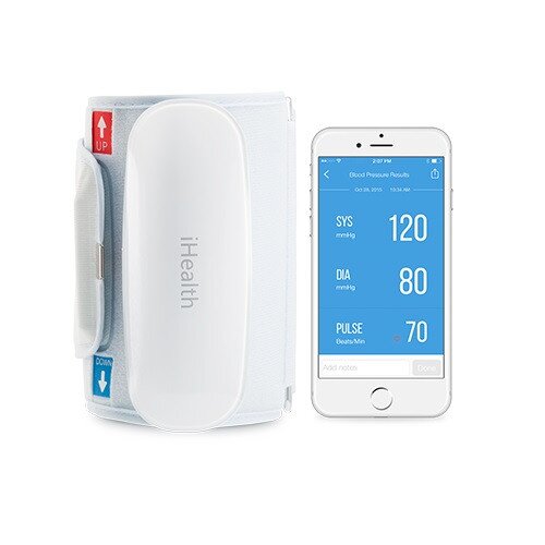 Buy iHealth Clear Wireless Blood Pressure Monitor - Extra Large Size Cuff  16.5 - 18.9 online Worldwide 