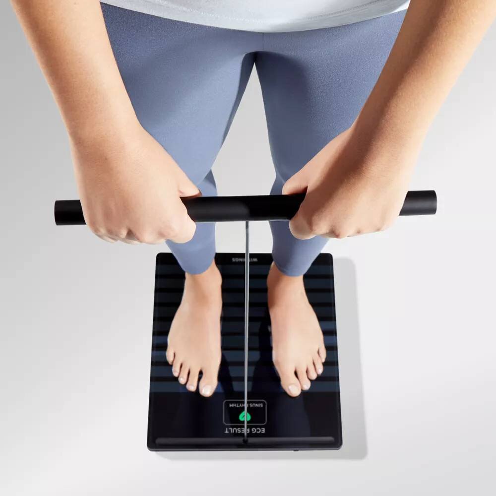 Withings Body Scan: Smart Scale with Segmental Body Composition & Heart  Health Analyzer