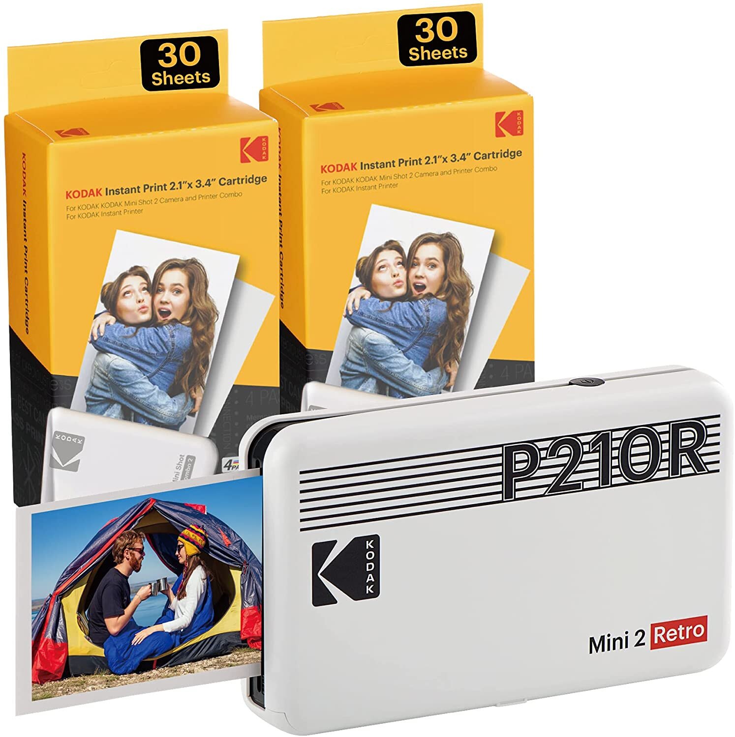 The Kodak Mini 2 Retro Portable Photo Printer is on sale at