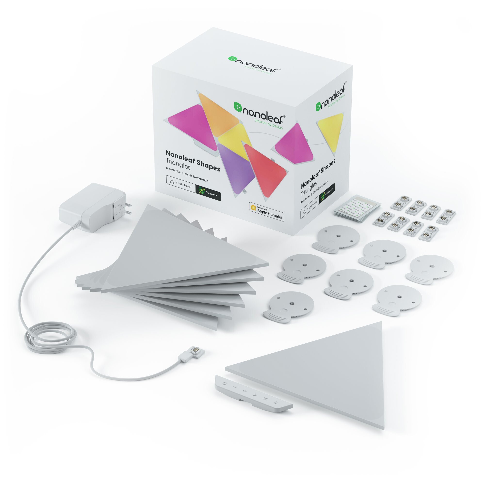 Buy Nanoleaf Shapes Triangle Starter Kit 9 Panels online Worldwide
