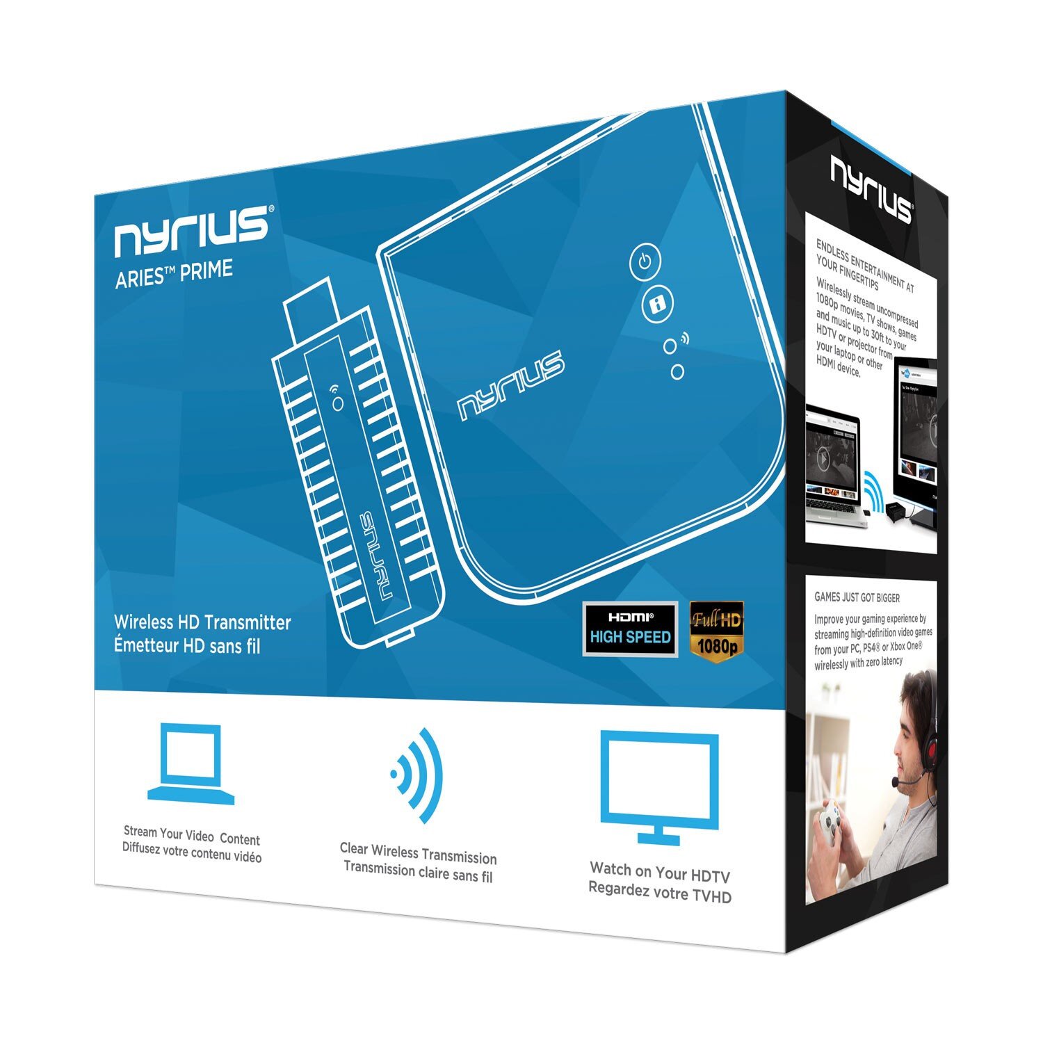 Buy Nyrius Aries Prime Wireless Hd Video Transmitter Receiver System Online Worldwide Tejar Com