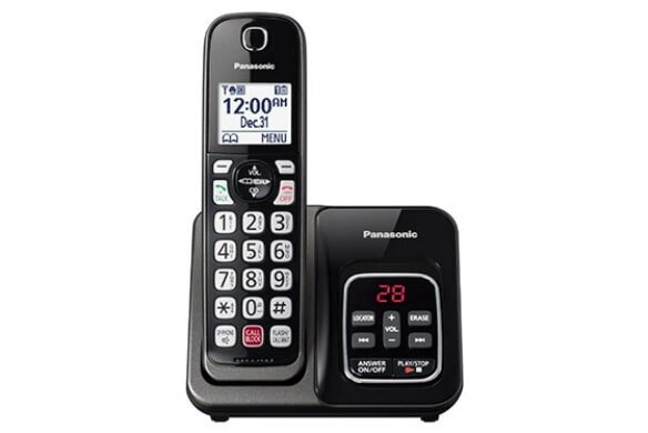 Panasonic Link2Cell Bluetooth Cordless Phone with Answering