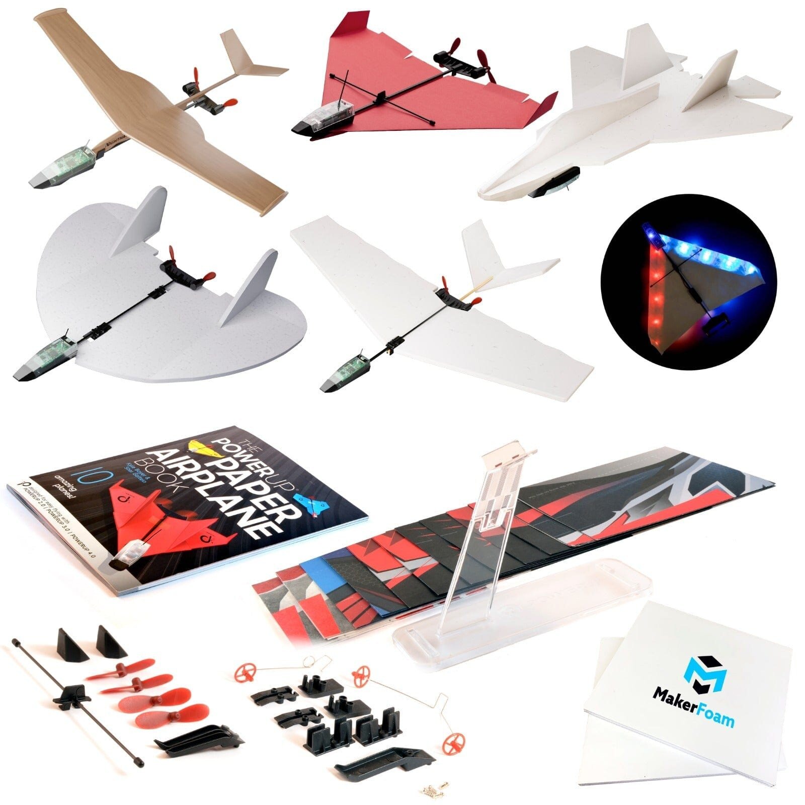 POWERUP 4.0 smartphone controlled paper airplane kit review
