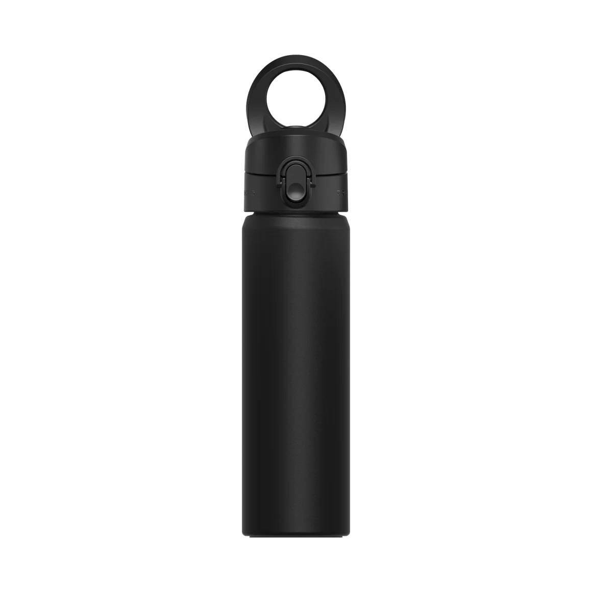 RhinoShield AquaStand Bottle with MagSafe Compatible Phone Grip - Black -  Stainless Steel - with Straw