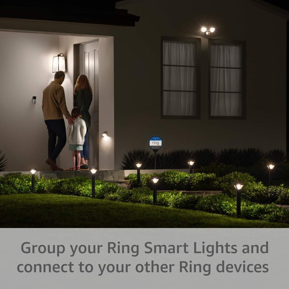 Smart Lighting Pathlight 4-Pack + Bridge
