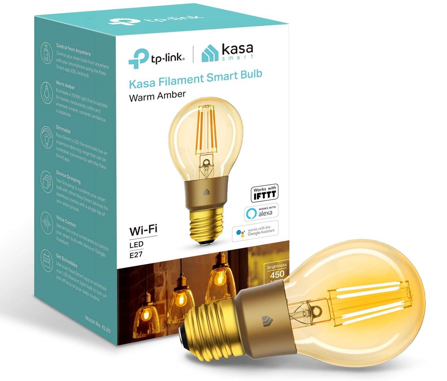 Buy TP-Link Filament Smart Bulb, Warm online Worldwide - Tejar.com